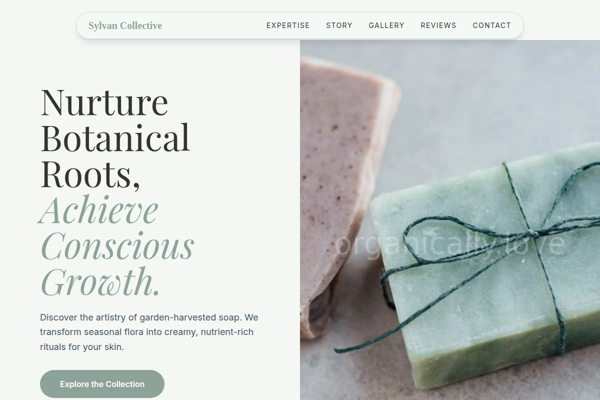 Garden Handmade Soap